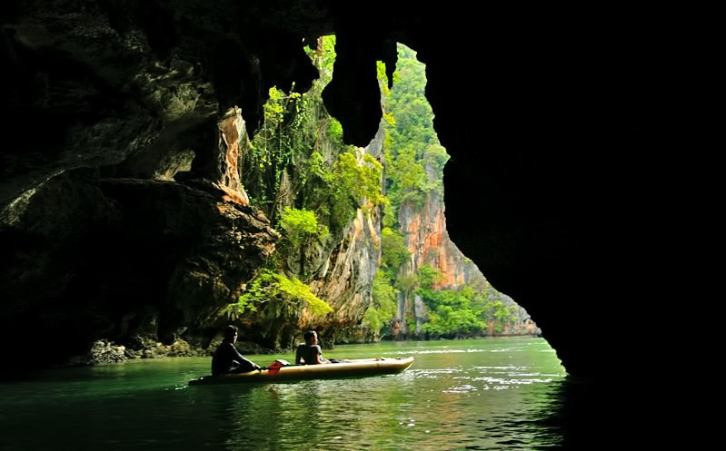 bohtor cave kayak krabi